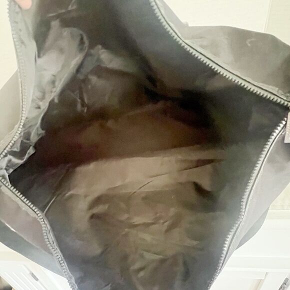New Jimmy Choo Weekend Bag' Nylon Canvas Duffel in Black - Picture 4 of 5